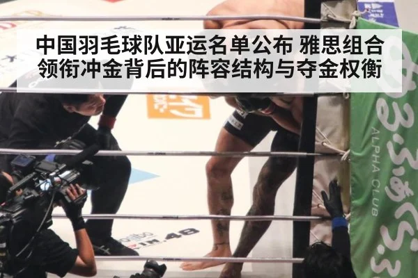 中国羽毛球队亚运名单公布 雅思组合领衔冲金背后的阵容结构与夺金权衡